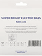 MOGE KB45-105 Set de Cuerdas para Bajo Eléctrico 45 105 - Miniatura 2