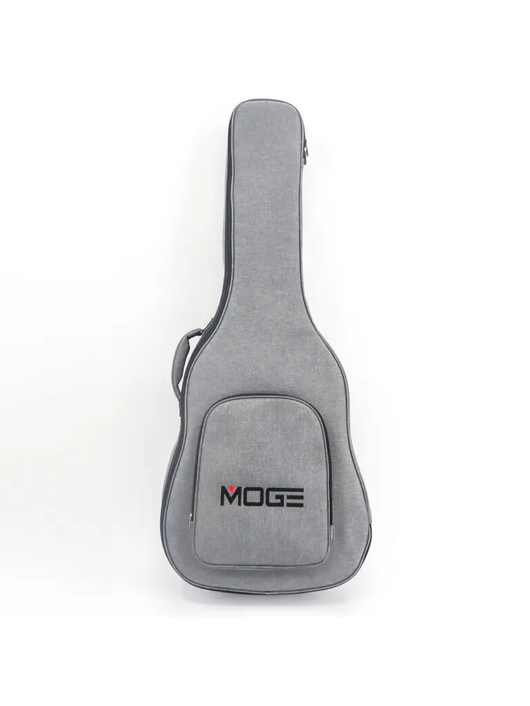 MOGE Funda De Guitarra Acústica 41″ Color Gris 1