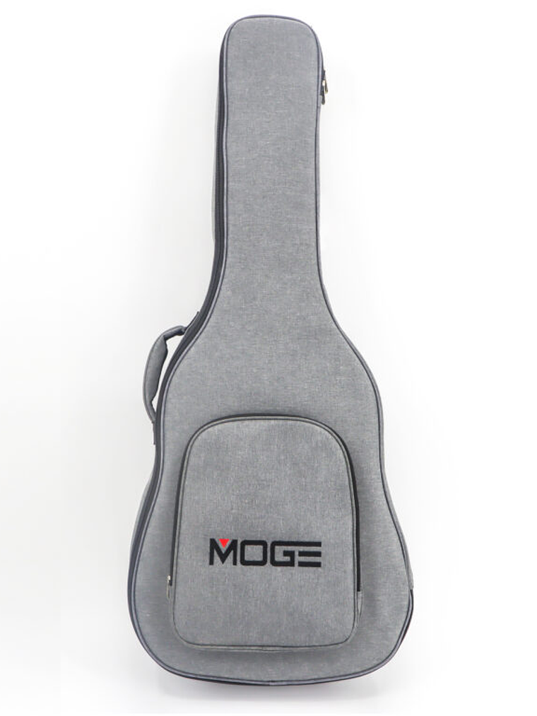 MOGE Funda De Guitarra Acústica 41″ Color Gris 1