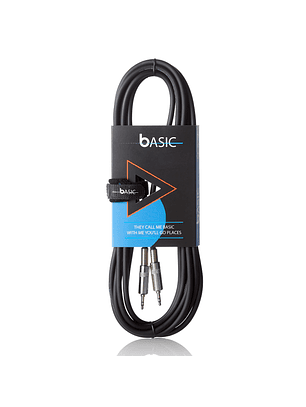 Cable auxiliar Plug-Plug 3,5mm / 1,5 metros