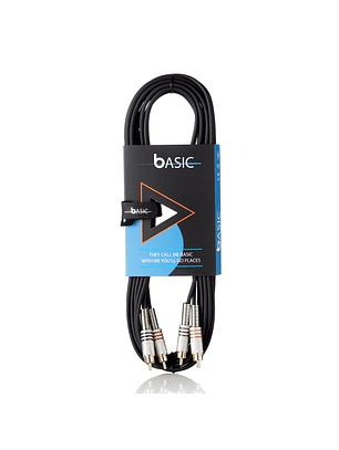 Cable 2xRCA - 2xRCA / 1,5 metros