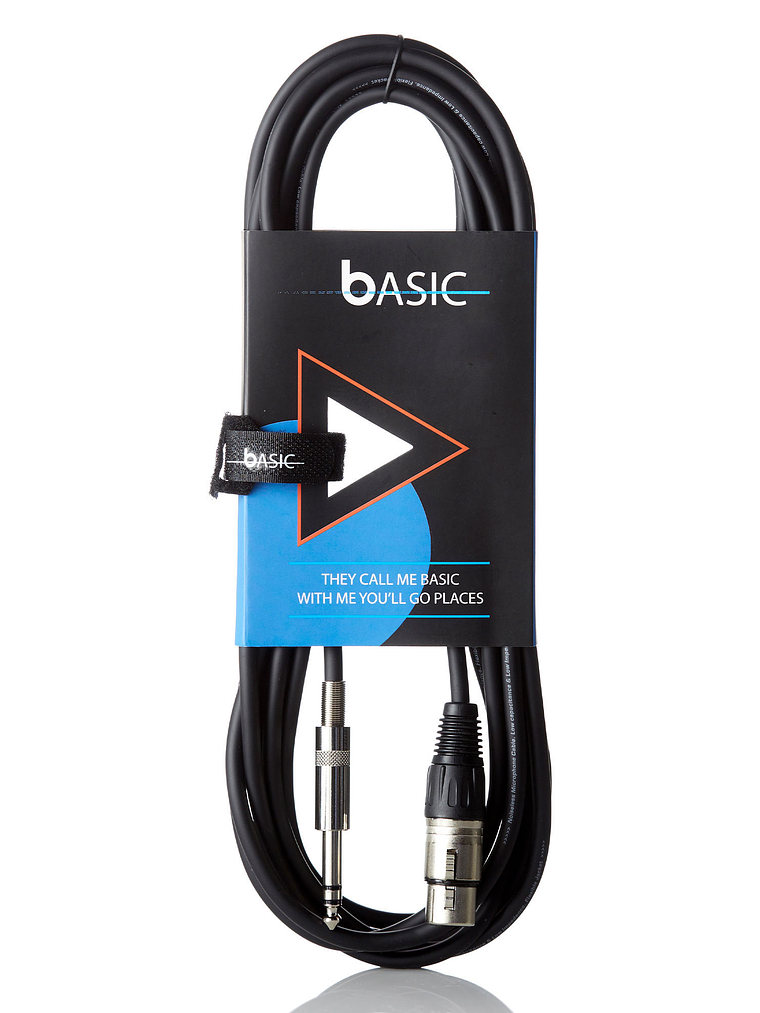 Cable de micrófono XLR H - Plug balanceado / 3 metros 1