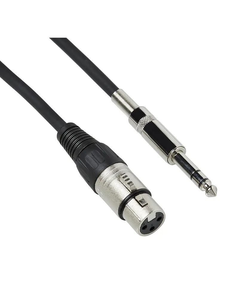 Cable de micrófono XLR H - Plug balanceado / 3 metros 2