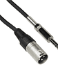 Cable de micrófono XLR M - Plug balanceado / 3 metros - Miniatura 2