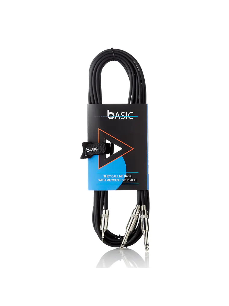 Cable 2xPlug 6,3 - Plug 3,5mm / 1,5 metros 1