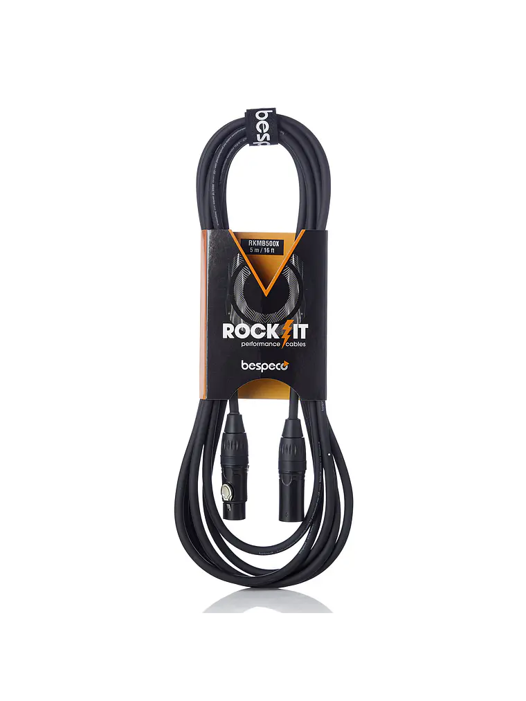 Cable de micrófono Profesional XLR-XLR 'Rockit' / 1 metro 1
