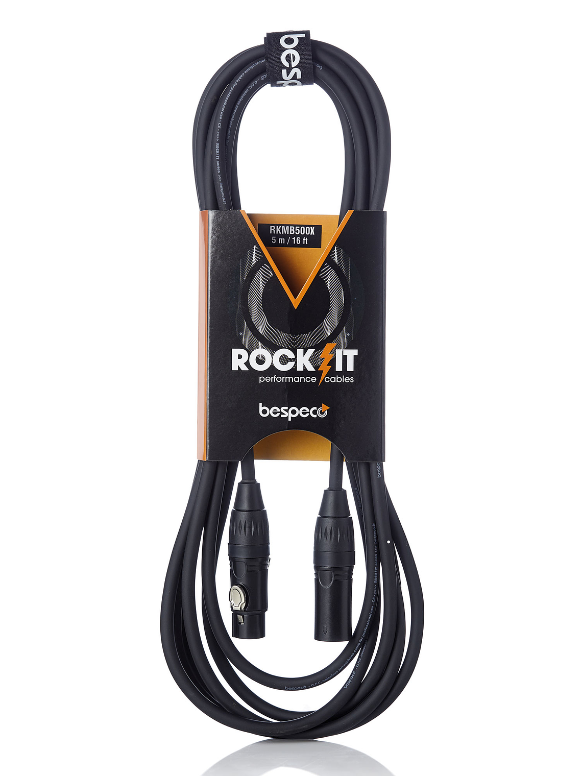 Cable de micrófono Profesional XLR-XLR 'Rockit' / 1 metro 1