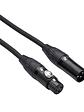 Cable de micrófono Profesional XLR-XLR 'Rockit' / 1 metro - Miniatura 2