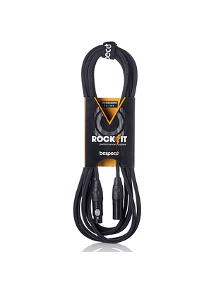 Cable de micrófono Profesional XLR-XLR 'Rockit' / 15 metro