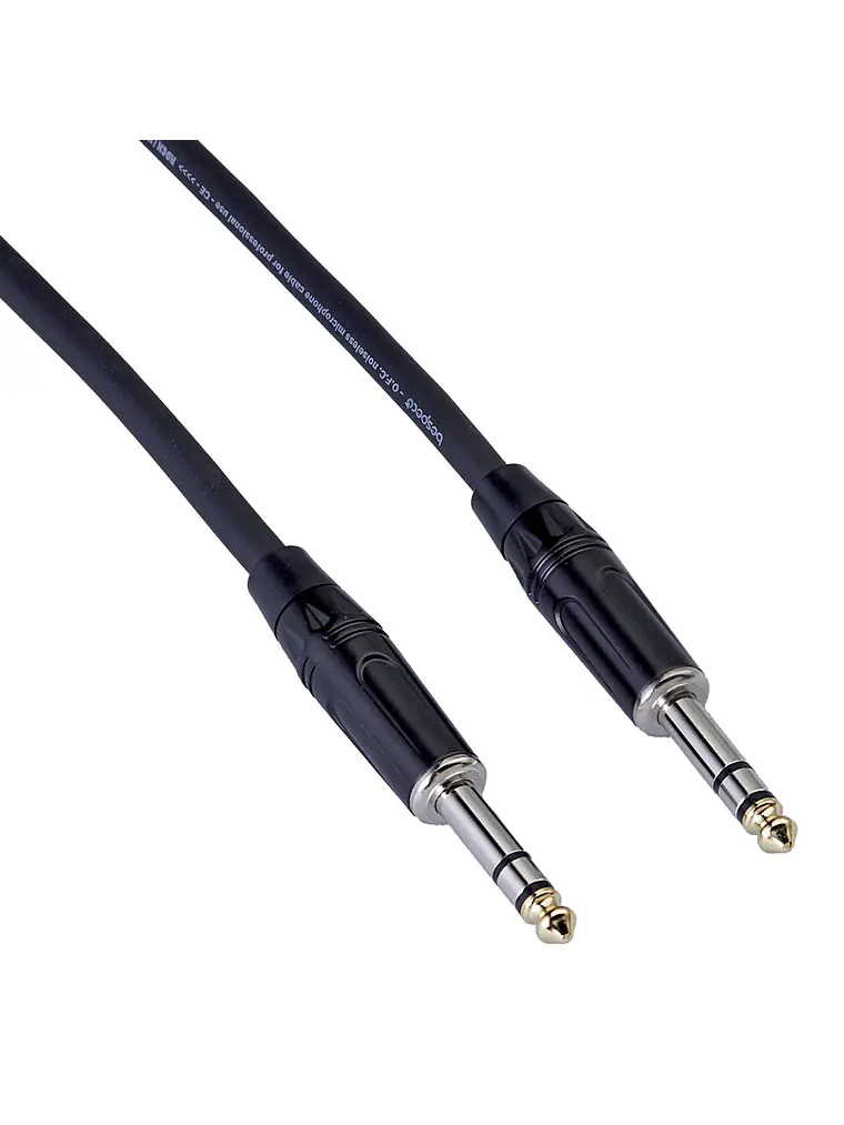 Cable Plug TRS Stereo serie 'Rockit' / 3 Metros 2