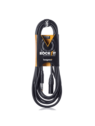 Cable de micrófono XLR M - Plug balanceado 'Rockit' / 1,5 metros