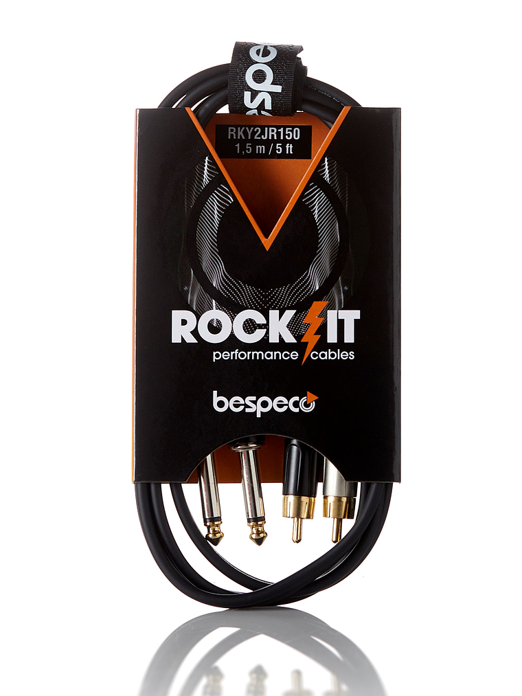 Cable 2xRCA - 2xPlug 'Rockit' / 5 metros 1