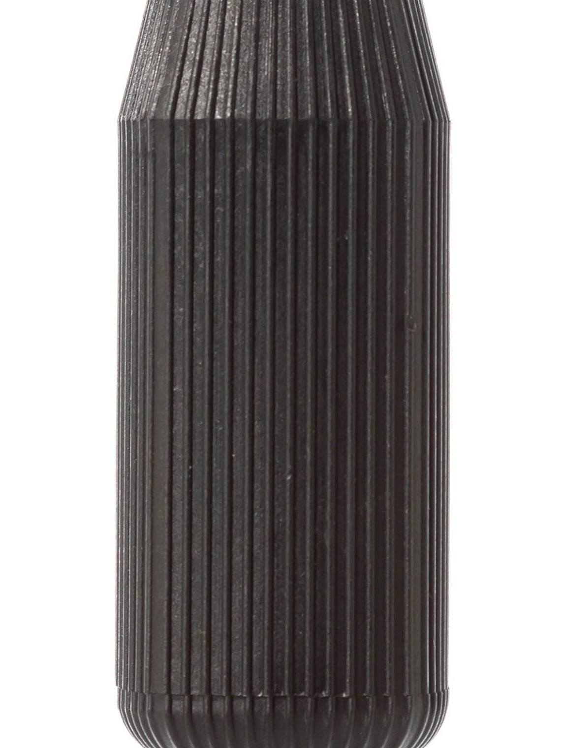 Soporte de micrófono de brazo de nylon cargado en negro con botón 4