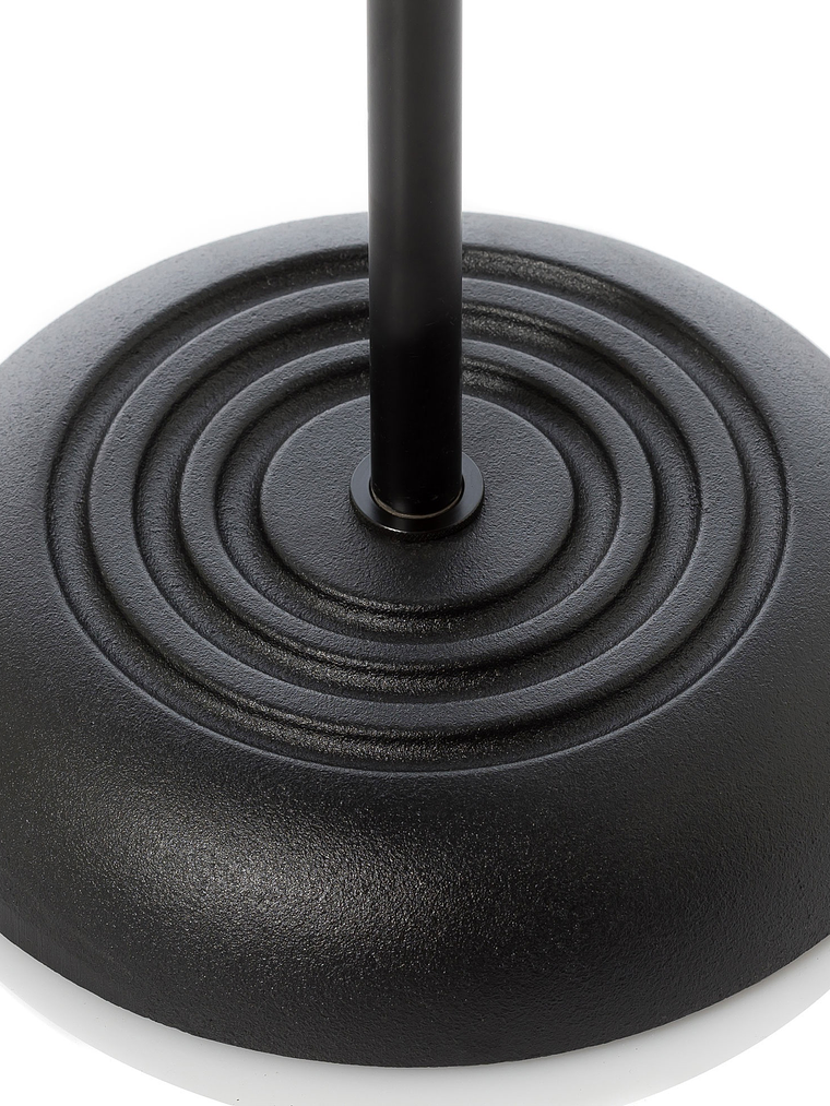 Pie de micrófono recto con sistema de ajuste de tornillo 2