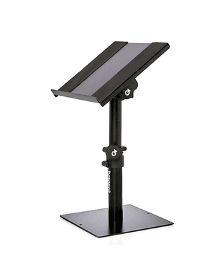 Soporte multifuncional con estantería sobre la mesa