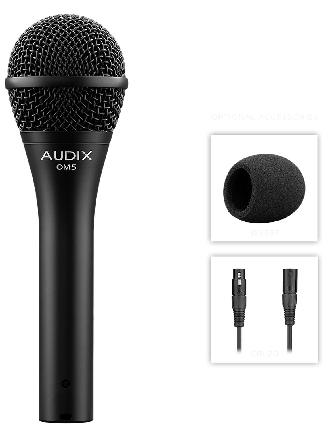 OM5 Micrófono Vocal Dinámico Profesional 2