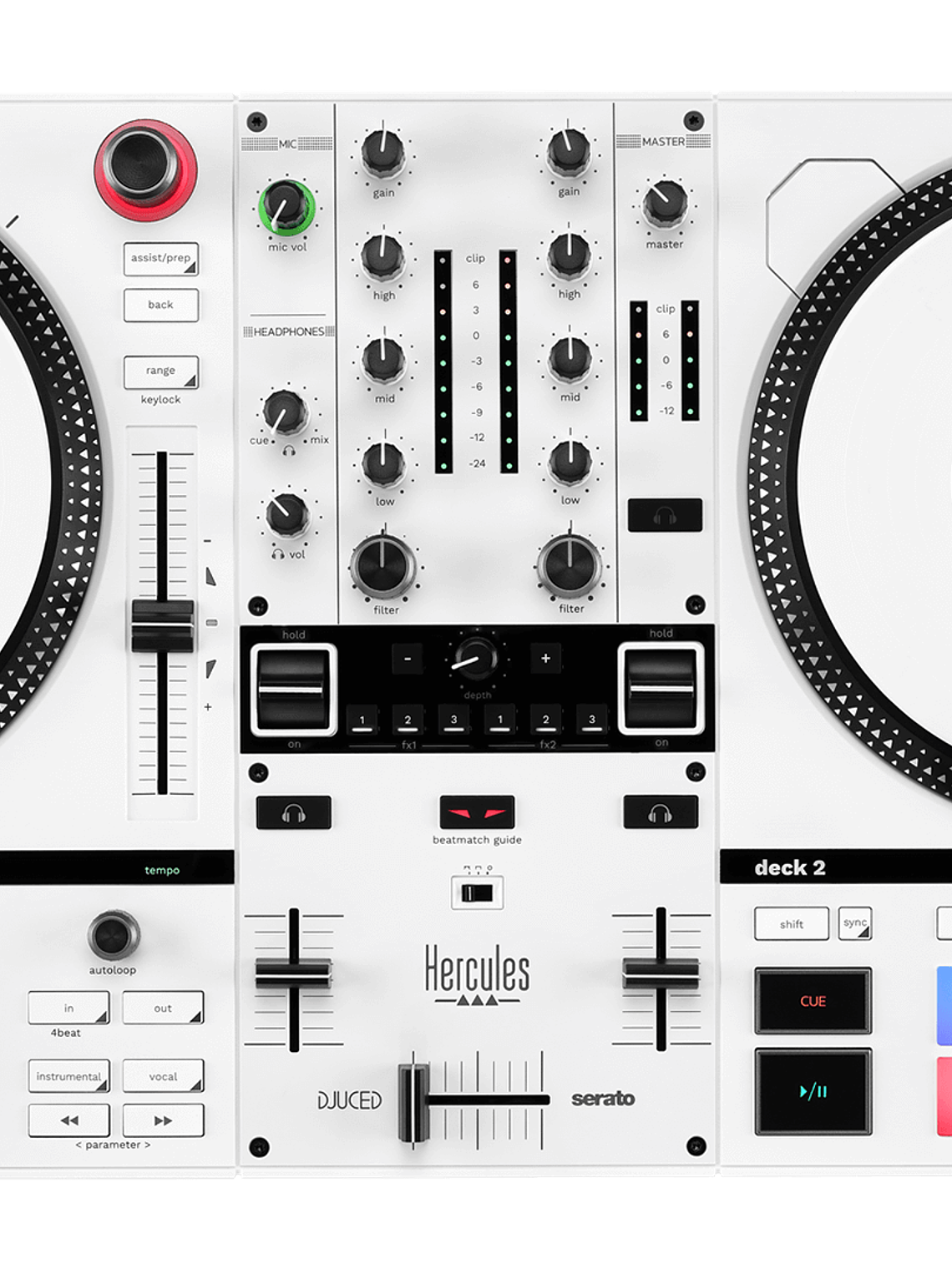DJControl Inpulse T7 White Edition 2