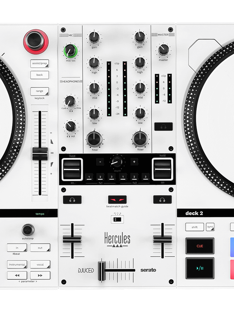 DJControl Inpulse T7 White Edition 2