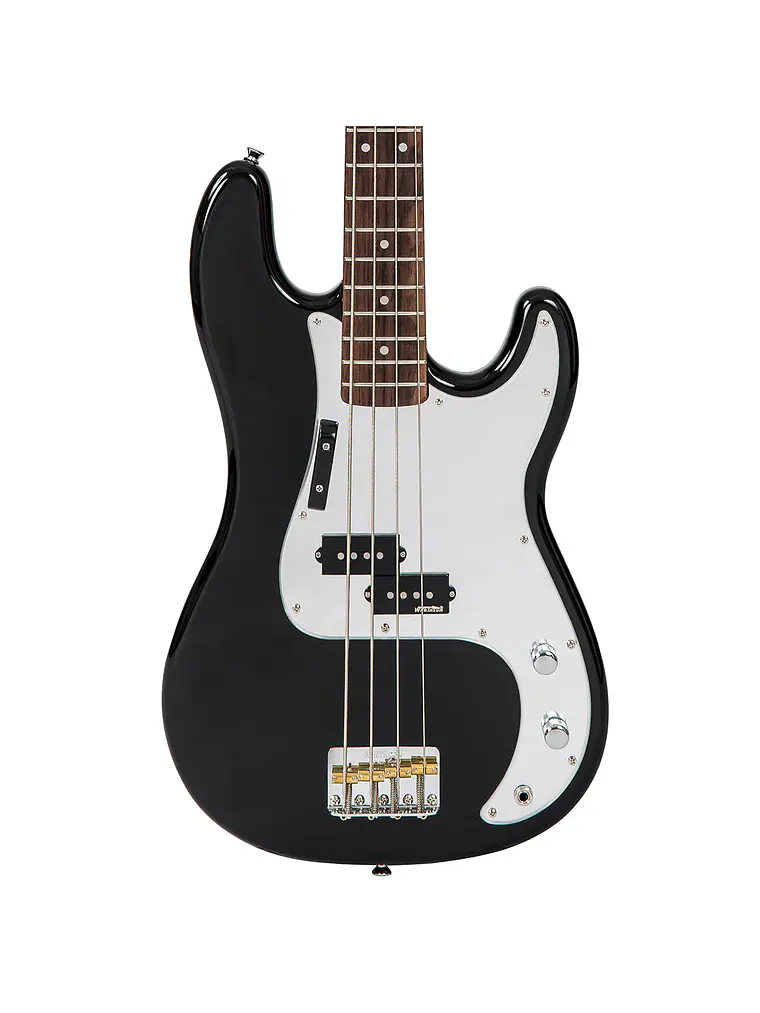 Bajo vintage V4 ~ Rocker Black / Scratchplate espejo 3