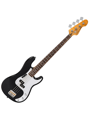 Bajo vintage V4 Reeditado ~ Rocker Black / Scratchplate espejo