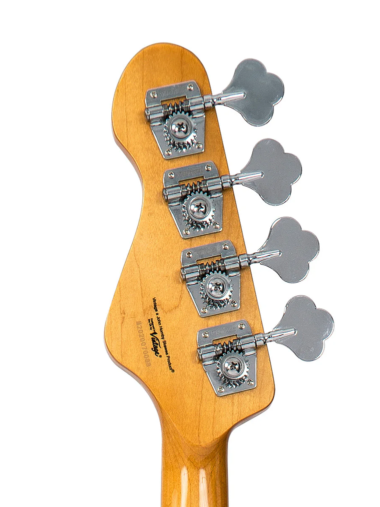 Bajo vintage V4 Reeditado ~ Rocker Black / Scratchplate espejo 6