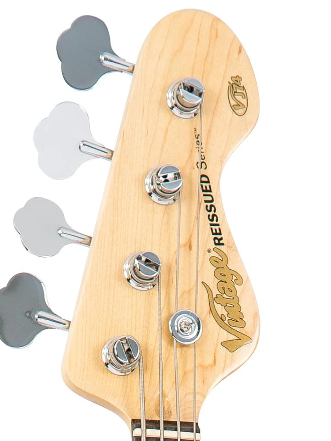 Bajo vintage VJ74 reeditado ~ Candy Apple Red 4