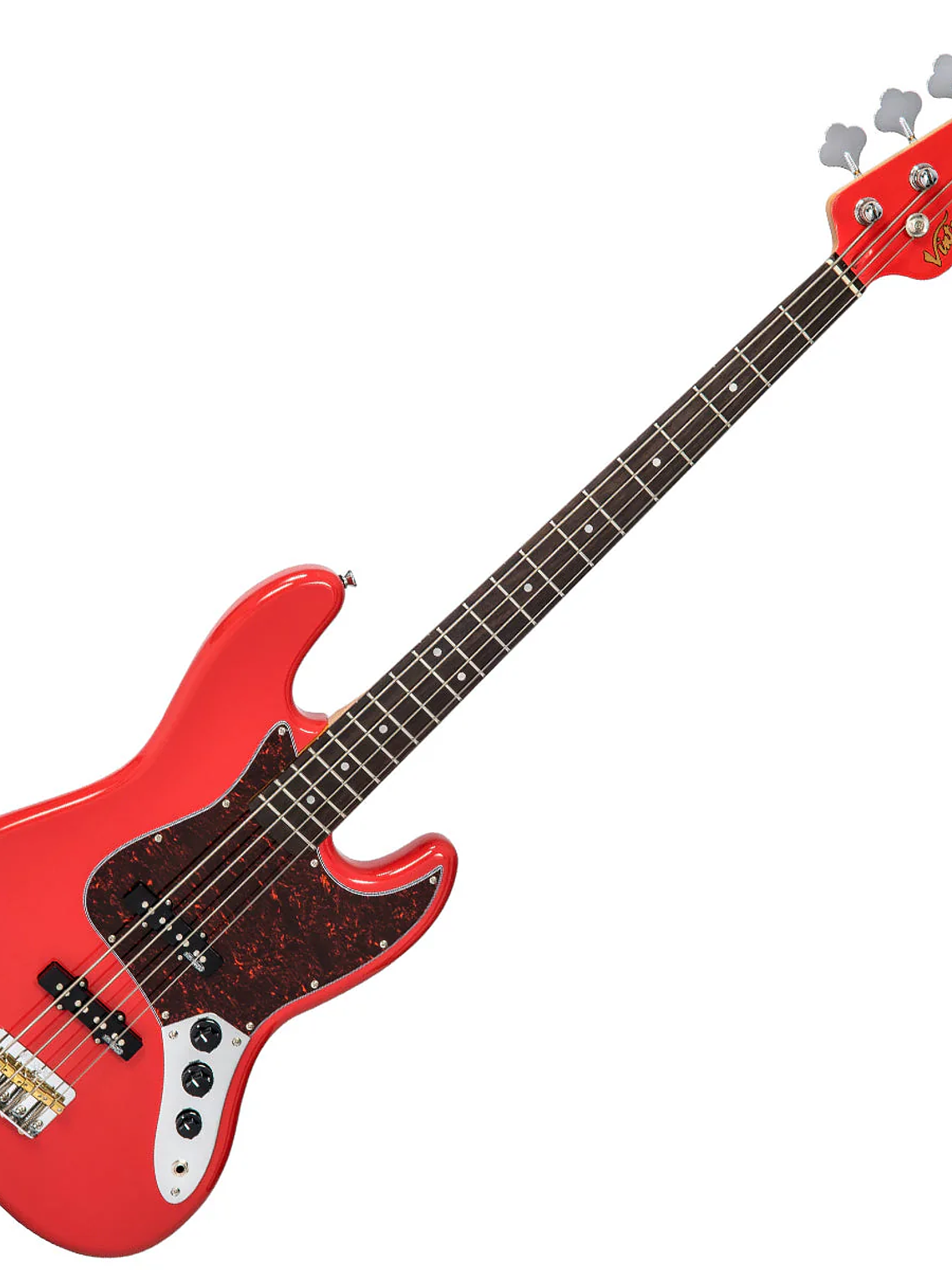 Bajo VJ74 vintage reeditado ~ Firenza Red 1