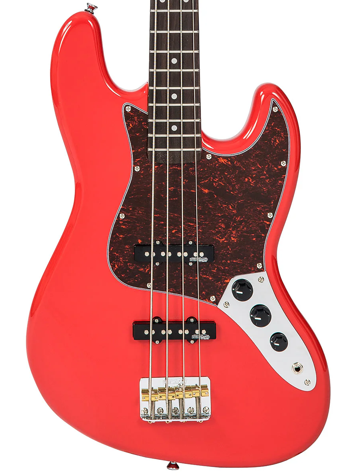 Bajo VJ74 vintage reeditado ~ Firenza Red 3