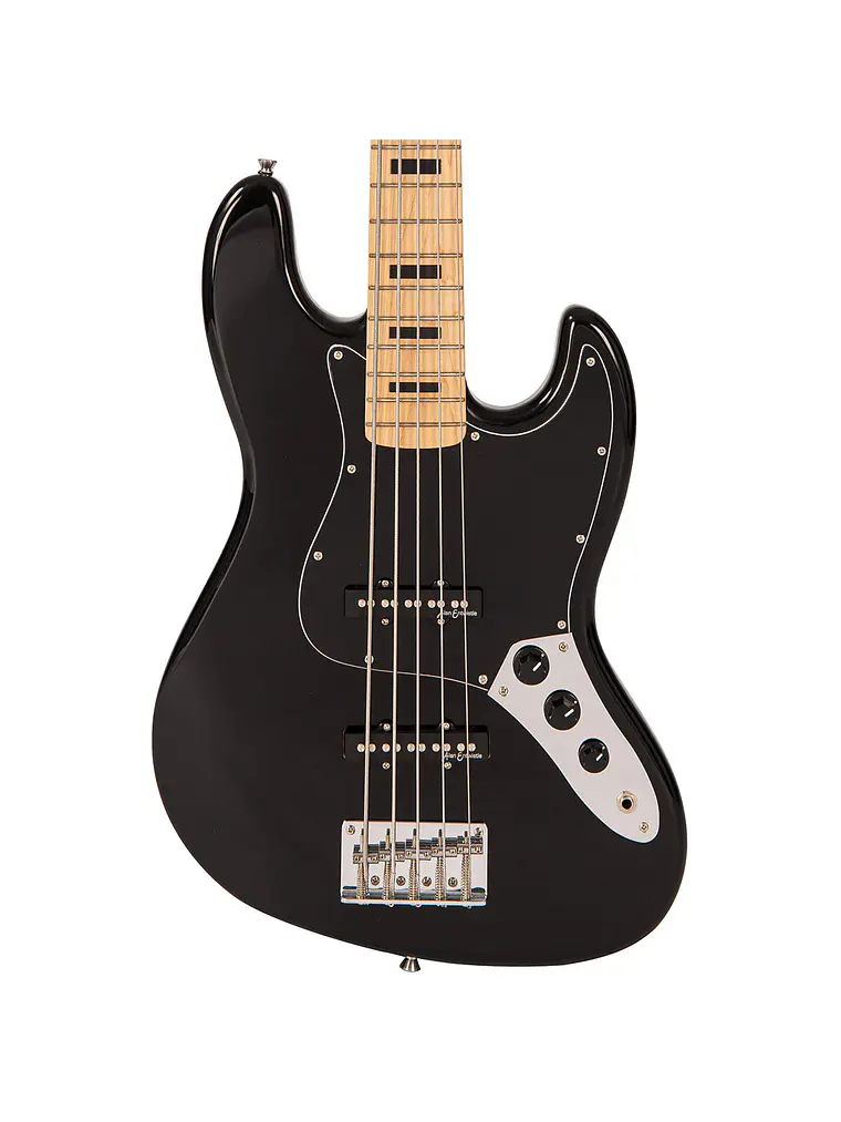 Vintage V495 Coaster Series Bajo de 5 Cuerdas ~ Boulevard Black 3