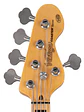 Vintage V495 Coaster Series Bajo de 5 Cuerdas ~ Boulevard Black - Miniatura 5