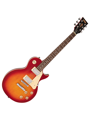 Guitarra eléctrica Vintage V10 Coaster Series ~ Cherry Sunburst