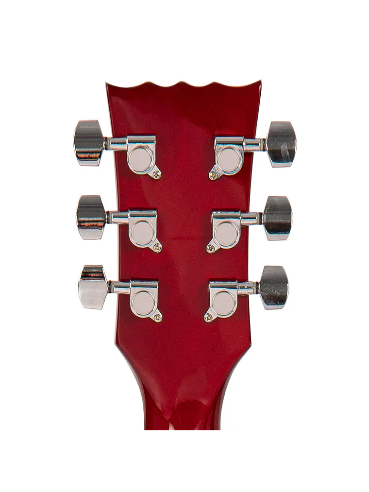 Guitarra eléctrica Vintage V10 Coaster Series ~ Cherry Sunburst 7