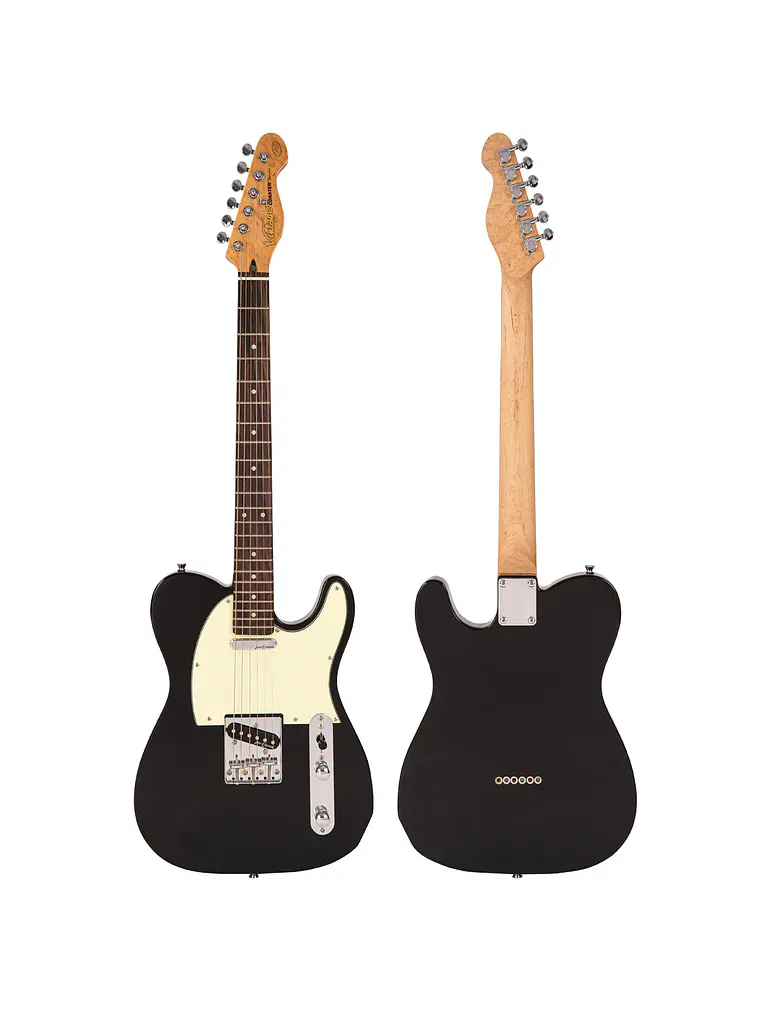 Guitarra eléctrica Vintage V20 Coaster Series ~ Boulevard Black 3