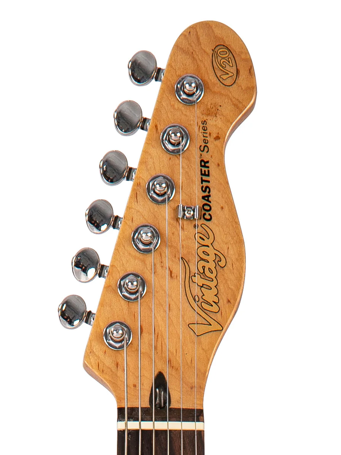 Guitarra eléctrica Vintage V20 Coaster Series ~ Boulevard Black 6