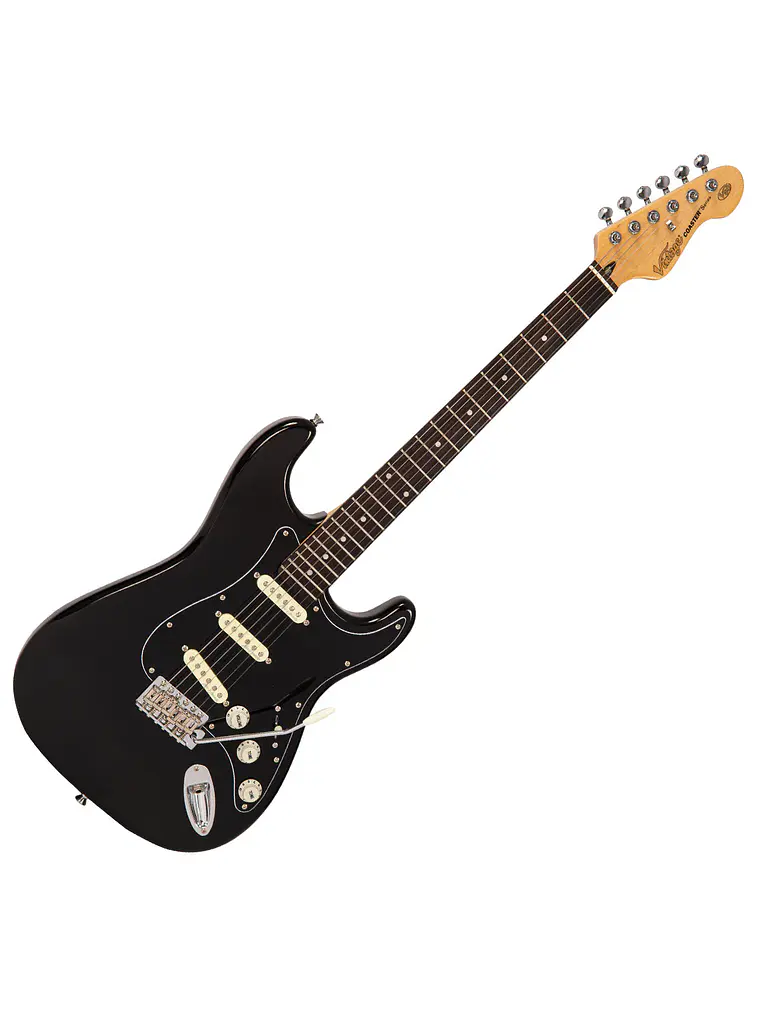 Guitarra eléctrica Vintage V60 Coaster Series ~ Boulevard Black 1