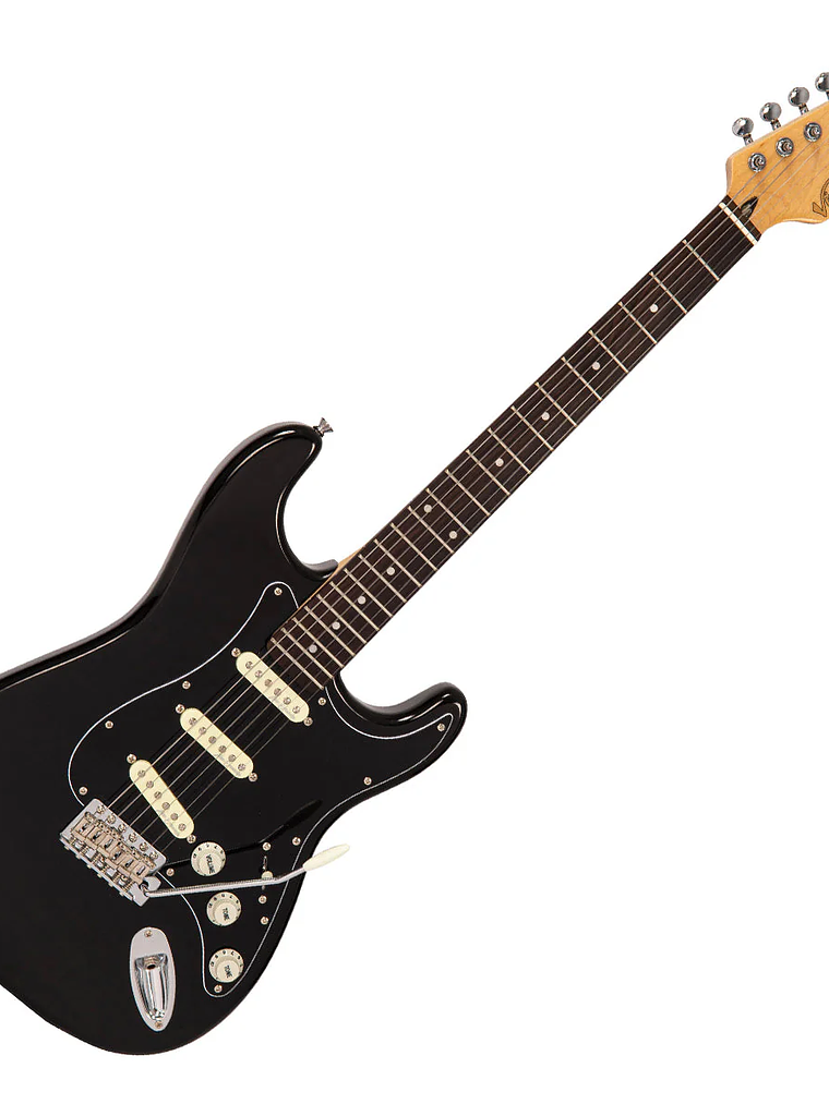 Guitarra eléctrica Vintage V60 Coaster Series ~ Boulevard Black 1