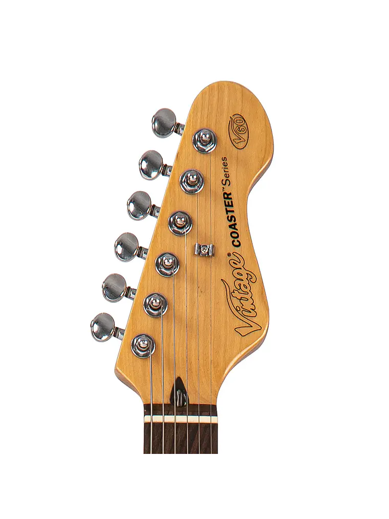 Guitarra eléctrica Vintage V60 Coaster Series ~ Laguna Blue 5