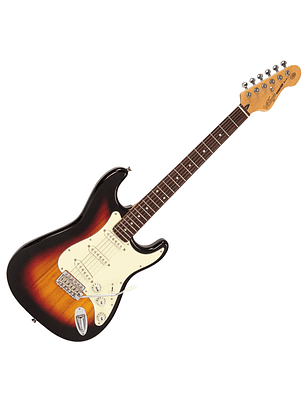 Guitarra eléctrica Vintage V60 Coaster Series ~ 3 Tone Sunburst