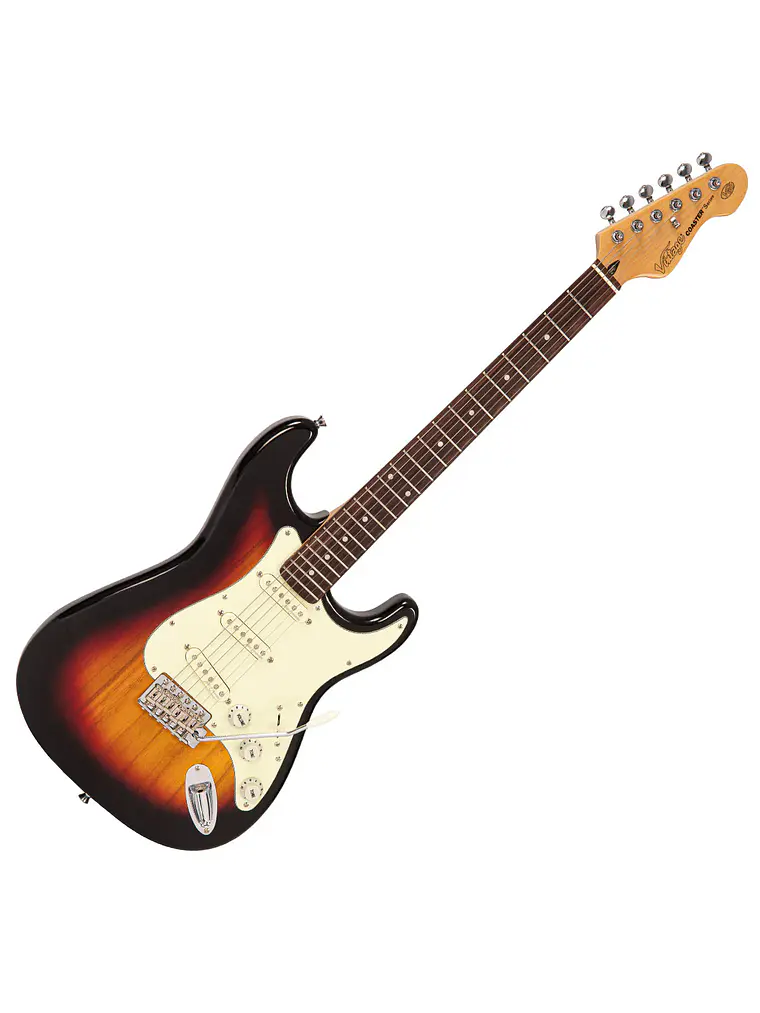 Guitarra eléctrica Vintage V60 Coaster Series ~ 3 Tone Sunburst 1