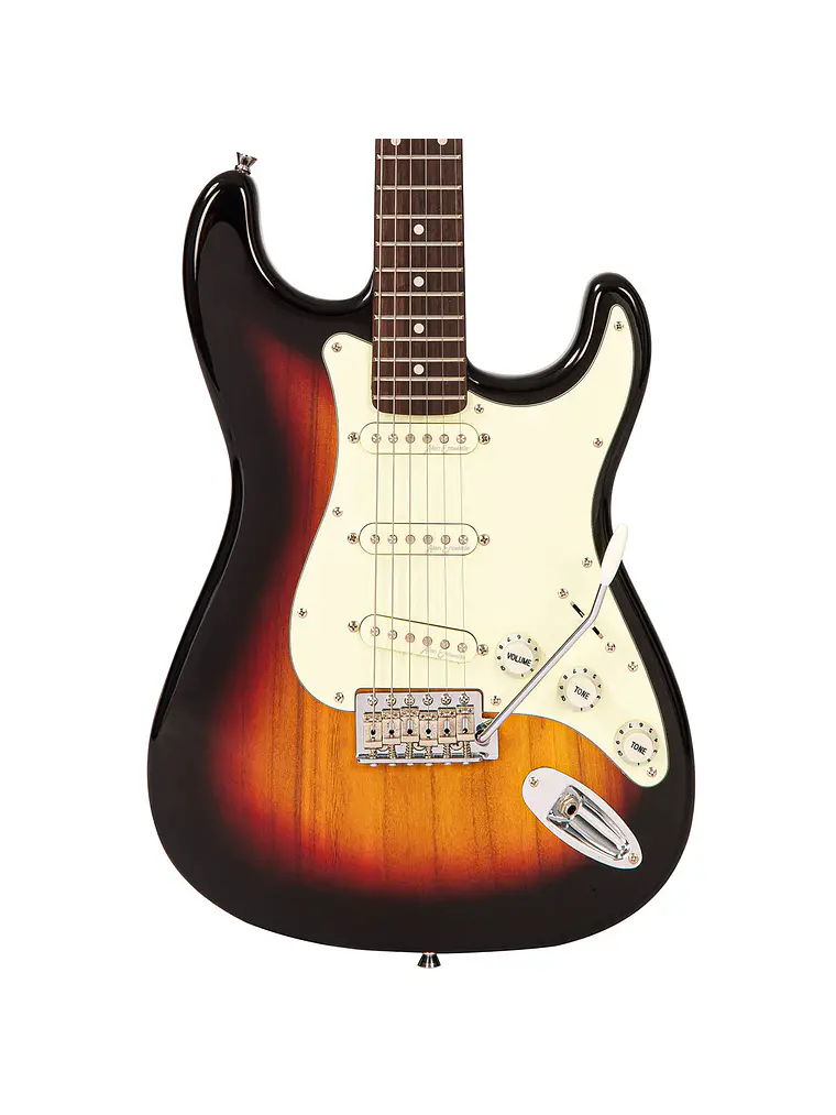 Guitarra eléctrica Vintage V60 Coaster Series ~ 3 Tone Sunburst 4