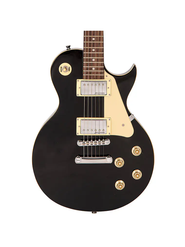 Vintage V10 Coaster Series Guitarra Eléctrica ~ Boulevard Black 4