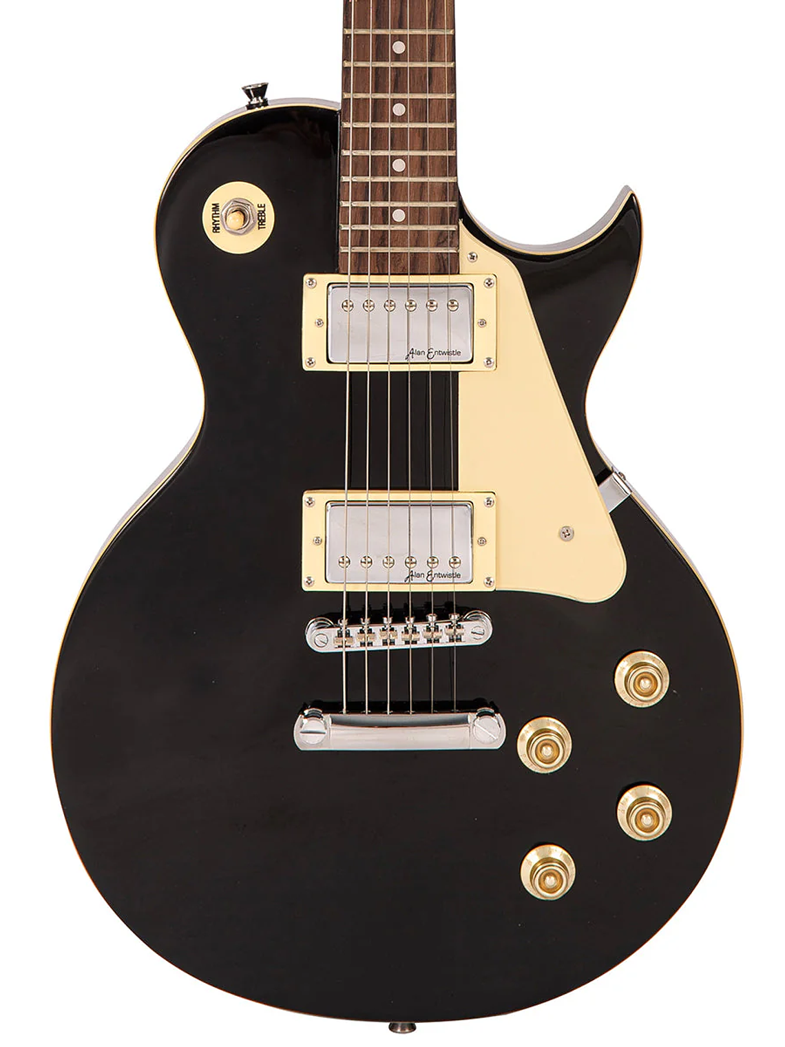 Vintage V10 Coaster Series Guitarra Eléctrica ~ Boulevard Black 4