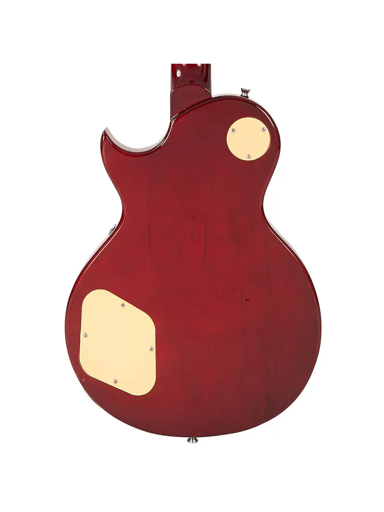 Guitarra eléctrica Vintage V10 Coaster Series ~ Vino Rojo 5