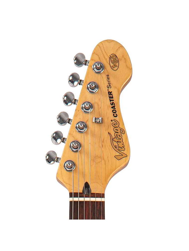 Guitarra eléctrica Vintage V60 Coaster Series ~ Rojo brillante 5