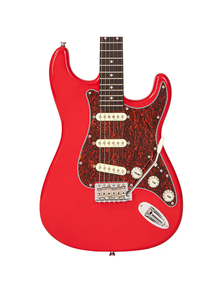 Guitarra eléctrica Vintage V60 Coaster Series ~ Rojo brillante 3