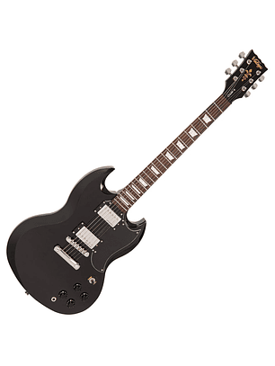 Vintage V69 Coaster Series Guitarra Eléctrica ~ Boulevard Black