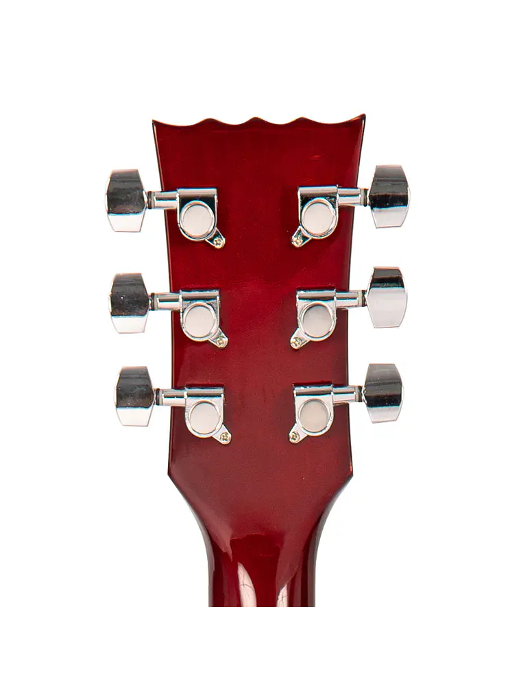 Guitarra eléctrica Vintage V69 Coaster Series ~ Cherry Red 7