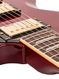 Guitarra eléctrica vintage VS6 reeditada ~ Hardware Cherry Red/Gold - Miniatura 7