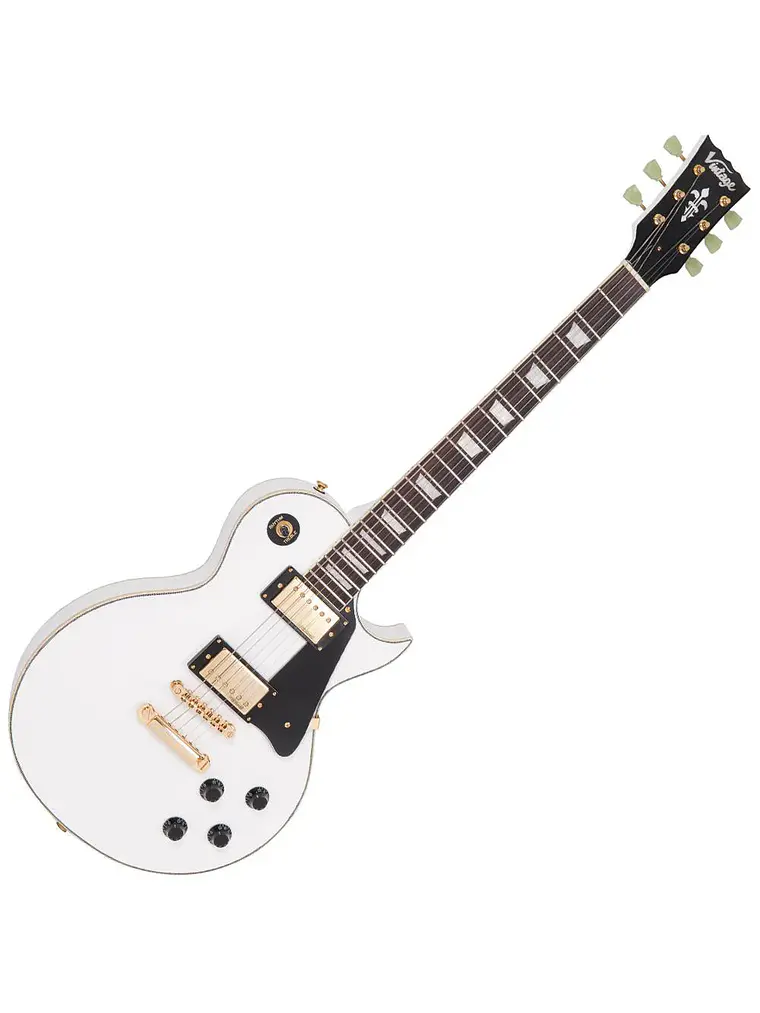 Guitarra eléctrica vintage V100 ~ Arctic White 1
