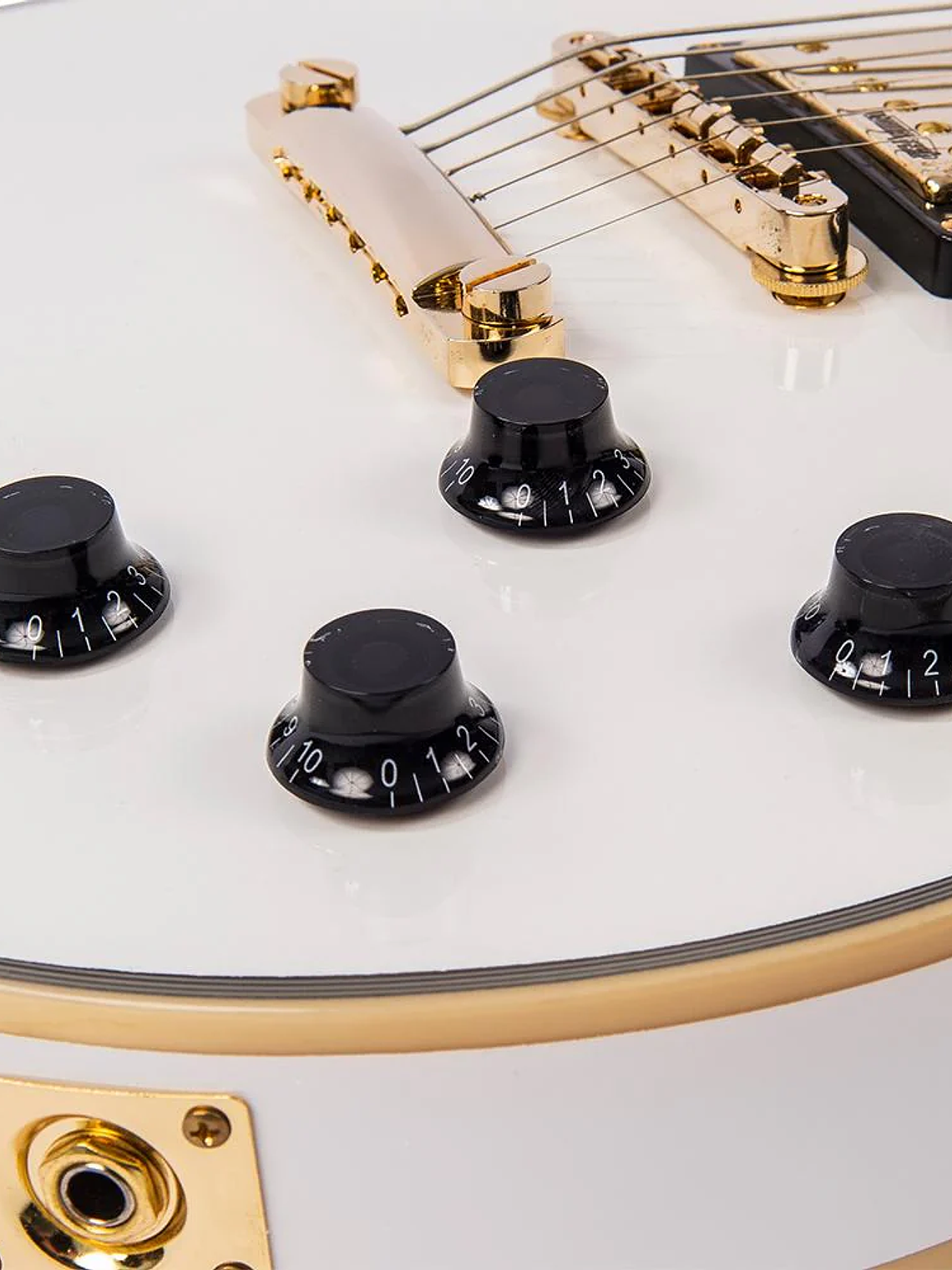 Guitarra eléctrica vintage V100 reeditada ~ Arctic White 3